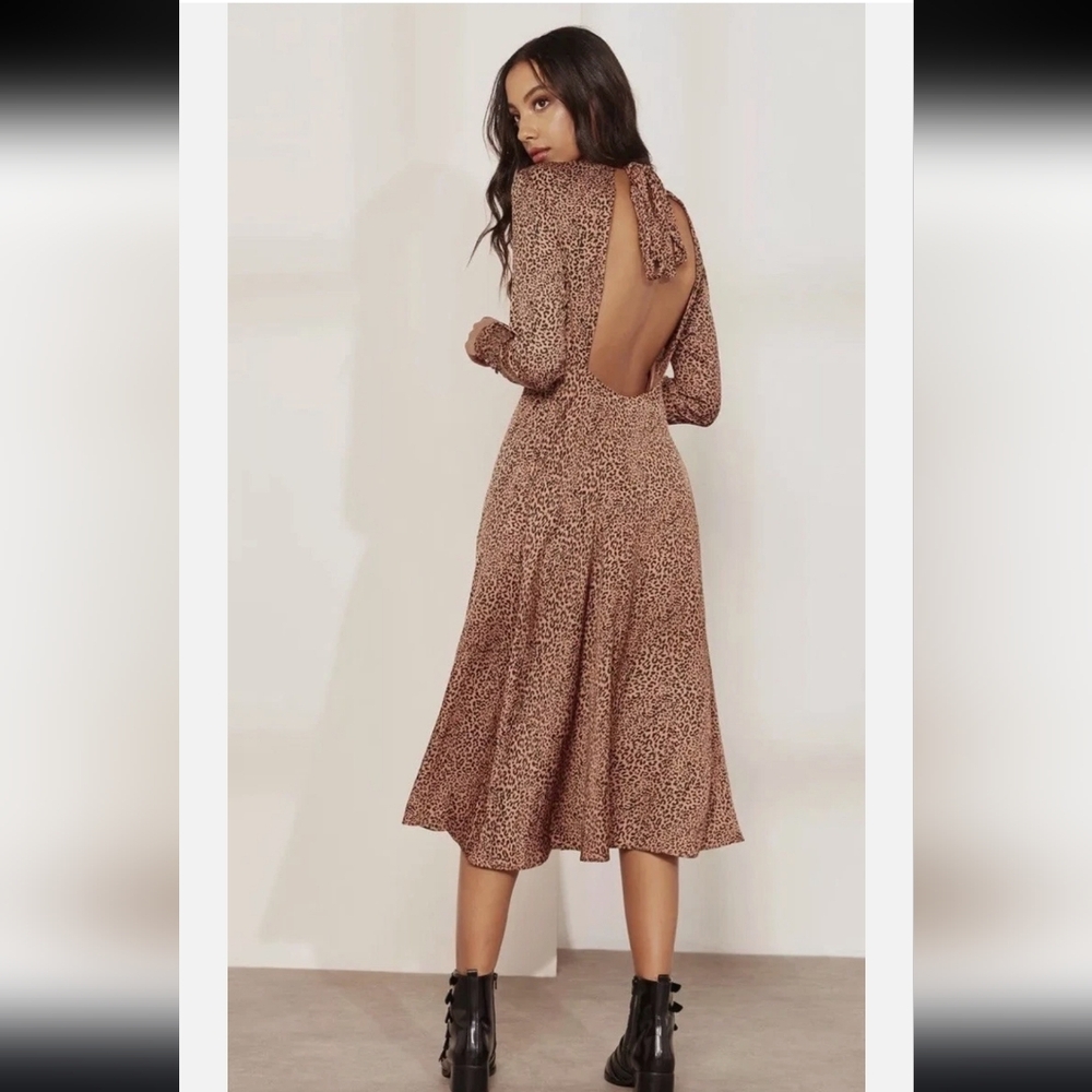 Free People‎ Brown Backless Dress